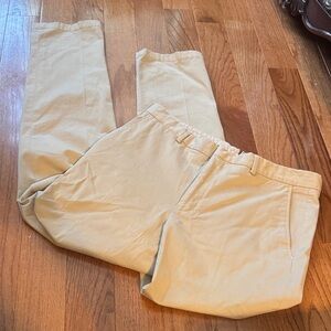 Polo by Ralph Lauren Light Khaki Cotton Chinos 32 x 33